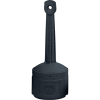 Smokers Cease-Fire&reg; Cigarette Butt Receptacle, Free-Standing, Plastic, 4 US gal. Capacity, 38-1/2" Height Northern Industrial Supply Inc.