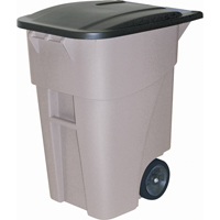 Brute&reg; Roll Out Containers, Plastic, 50 US gal. Northern Industrial Supply Inc.
