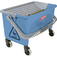 Seau pour vadrouille de finition en microfibres, Capacit&eacute; de 10.75 gal. US (43 pintes), Bleu Northern Industrial Supply Inc.