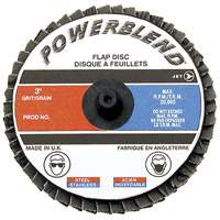 Disque &agrave; lamelles &agrave; rouler POWERBLEND, 2" x Type R, Grain Z120, Alumine de zirconium Northern Industrial Supply Inc.