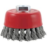 Brosse boisseau &agrave; fils nou&eacute;s torsad&eacute;s haute performance CK3201M14, 3" dia. Northern Industrial Supply Inc.