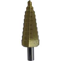 JET-KUT&reg; Super Premium M35 Step Drill, 3/16" - 1/2" , 1/16" Increments, High Speed Steel Northern Industrial Supply Inc.