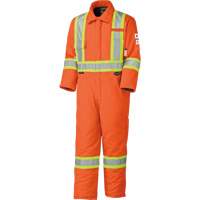 5532A High Visibility FR Rated & Arc Rated Safety Coveralls, Size 2X-Large, High Visibility Orange, 58 cal/cm² Northern Industrial Supply Inc.