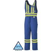 5524A High-Visibility Flame-Resistant Quilted Safety Coveralls, 2X-Large, Royal Blue Northern Industrial Supply Inc.