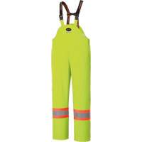 5895 High Visibility Flame Resistant Waterproof Bib Pants, 2X-Large, High Visibility Lime-Yellow Northern Industrial Supply Inc.