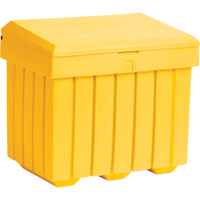 Conteneur d'entreposage &eacute;conomique pour sel/sable, 32" x 23" x 27-1/2", 10 pi³, Jaune Northern Industrial Supply Inc.
