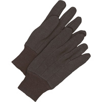 Gants en jersey classiques, Taille unique, Brun, Non doubl&eacute;, Poignet en tricot Northern Industrial Supply Inc.