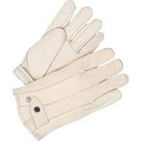 Gants classiques de cordeur, 10, Paume Cuir fleur de vache, Doubleure Molleton Northern Industrial Supply Inc.