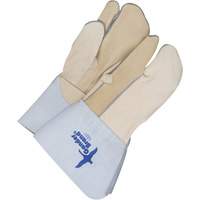 Gants &agrave; trois doigts en cuir, Cuir fleur de vache, Taille 11 Northern Industrial Supply Inc.