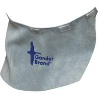 Casque de soudage &agrave; bavette en cuir refendu de marque Gander, Gris perle Northern Industrial Supply Inc.