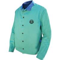 Gander Brand Banox&reg; FR Full Jacket, Cotton/Leather, 2X-Large, Green Northern Industrial Supply Inc.