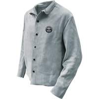 Welder Jacket, Leather, 2X-Large, Grey Northern Industrial Supply Inc.