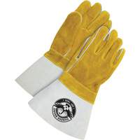 Gants pour soudeur avec poignet de 5", Cuir de vache refendu, Taille Taille unique Northern Industrial Supply Inc.