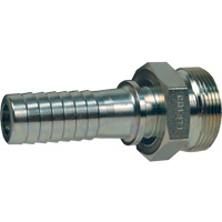 Boss Spud x Hose Shank, Steel, 2" Northern Industrial Supply Inc.