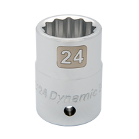 Douille m&eacute;trique, 19 mm, Prise 3/4", 12 pans Northern Industrial Supply Inc.