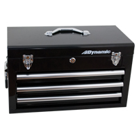 Hand Tool Box with Drawers, 10" D x 20" W x 12" H, Black Northern Industrial Supply Inc.