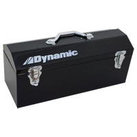 Hip Roof Tool Box, 7" D x 19" W x 7-1/2" H, Black Northern Industrial Supply Inc.