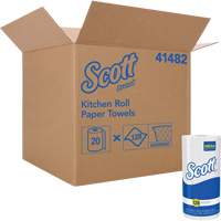 Scott&reg; Kitchen Roll Towels, 1 Ply, 128 Sheets/Roll, 11" W, 8.78" L Northern Industrial Supply Inc.