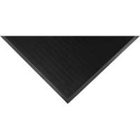 Tapis Gritstop Fingermat, Caoutchouc, Grattoir Type, Motif Textur&eacute;, 2' x 2-2/3', Noir Northern Industrial Supply Inc.