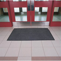 Poly-Tuft Matting, Wiper, 3' x 60' x 5/16", Charcoal Northern Industrial Supply Inc.