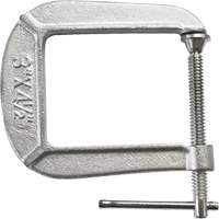 Light-Duty C-Clamp, 3" (76 mm) Capacity, 4-1/2" (114 mm) Throat Depth Northern Industrial Supply Inc.