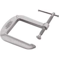 Light-Duty C-Clamp, 3" (76 mm) Capacity, 4-1/2" (114 mm) Throat Depth Northern Industrial Supply Inc.
