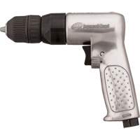 Reversible Air Drill, 4 CFM, 1/4" NPTF, 93 dBA, 3/8" Chuck, Keyless Northern Industrial Supply Inc.