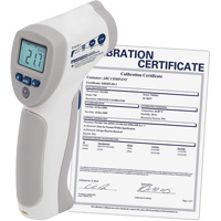 Food Service Infrared Thermometer with Calibration Certificate, -4°- 392° F ( -20° - 200° C )/-58°- 4° F ( -50° - -20° C ), 8:1, Fixed Emmissivity Northern Industrial Supply Inc.