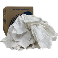 Boîte de chiffons d'essuyage, Blanc, 10 lb Northern Industrial Supply Inc.