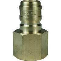 Bouchon d'interconnecteur &agrave; passage direct DQC de s&eacute;rie E, Laiton, 3/4", NPTF femelle, 1700 PSI Northern Industrial Supply Inc.