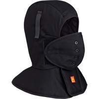 565A Flame Resistant Quilted Long Neck Hardhat Liner, Black, Cotton Northern Industrial Supply Inc.