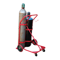 Chariot pour bouteilles, Roues Caoutchouc moul&eacute;, Base de 25-1/2"la x 7"lo, 350 lb Northern Industrial Supply Inc.