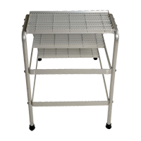 Escabeau en aluminium, 3 marches, 34-9/16" x 22-13/16" x Hauteur 30" Northern Industrial Supply Inc.