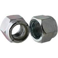 Nylock Nut, 5/16"-18 Dia., Zinc Cr+3, Coarse Northern Industrial Supply Inc.