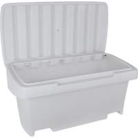 Heavy-Duty Outdoor Salt and Sand Storage Container, 24" x 48" x 24", 10 cu. Ft., Grey Northern Industrial Supply Inc.