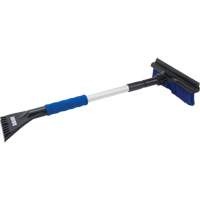 Snow Brush, Telescopic, Polypropylene Blade, 32-1/2" Long, Blue Northern Industrial Supply Inc.