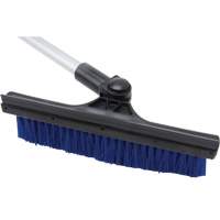 Snow Brush, Telescopic, Polypropylene Blade, 32-1/2" Long, Blue Northern Industrial Supply Inc.