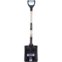 Heavy-Duty Square Shovel, Hardwood, Carbon Steel Blade, D-Grip Handle, 30" Long Northern Industrial Supply Inc.