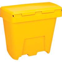 Bacs d'entreposage pour sel & sable, Avec Moraillon, 21" x 27" x 26", 4,24 pi³, Jaune Northern Industrial Supply Inc.