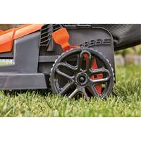 Lawn Mower with Comfort Grip Handle, Push Walk-Behind, Electric, 15" Cutting Width Northern Industrial Supply Inc.