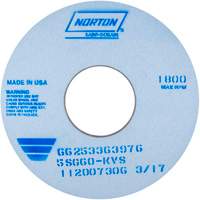 Tool Room Wheel, Type 01, Ceramic Alumina, 14" x 1" Northern Industrial Supply Inc.