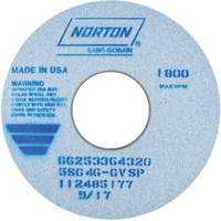 Tool Room Wheel, Type 01, Ceramic Alumina, 14" x 1-1/2" Northern Industrial Supply Inc.