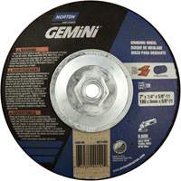 Gemini&reg; Saucer Wheel, 7" x 1/4", 5/8"-11 Arbor, Aluminum Oxide, Type 28 Northern Industrial Supply Inc.