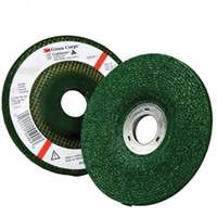 Meule &agrave; moyeu d&eacute;port&eacute; Green Corps, 4-1/2" x 1/4", Arbre 7/8", Oxyde d'aluminium, Type 27 Northern Industrial Supply Inc.