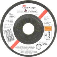 Meule flexible Green Corps, 4-1/2" x 1/8", Arbre 7/8", C&eacute;ramique, Type 27 Northern Industrial Supply Inc.