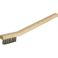 Small Cleaning Industrial-Duty Scratch Brush, Stainless Steel, 3 x 7 Wire Rows, 7-3/4" Long Northern Industrial Supply Inc.