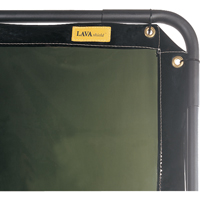 Rideau Lavashield, 68,5" x 68,5", Transparence Moyenne, Vert Northern Industrial Supply Inc.