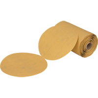 Stikit 216U Gold Paper Disc Roll, 6" Dia., P360 Grit, Aluminum Oxide Northern Industrial Supply Inc.