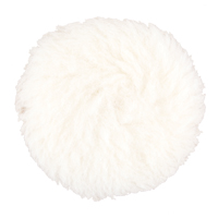 Finesse-it Natural Buffing Pad, 3" Dia., Wool Northern Industrial Supply Inc.