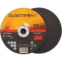 Meules &agrave; moyeu d&eacute;port&eacute; Cubitron II, 4" x 1/4", Arbre 3/8", Type 27 Northern Industrial Supply Inc.